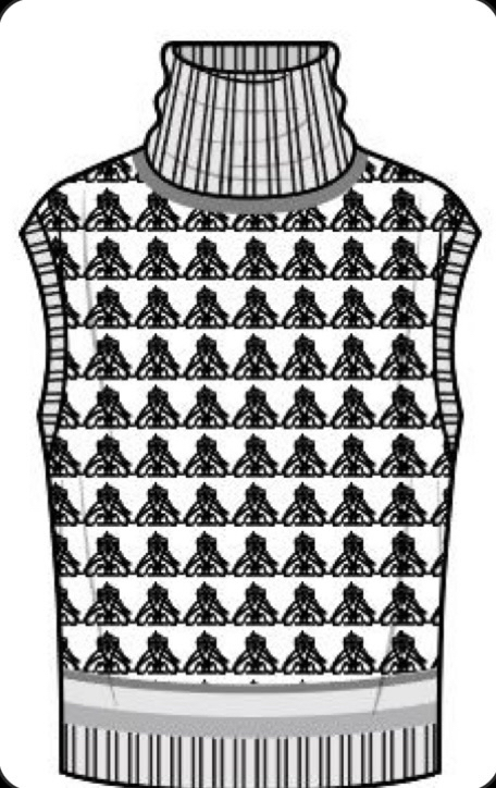 Terracotta Ribbed Vest